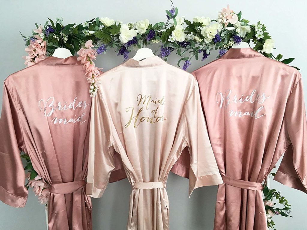 Wedding gifts from bridesmaid